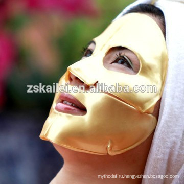 Оптовые продажи золотая маска для лица с биоколлагеном и кристаллами по лучшей цене